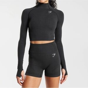 Gymshark Mock Neck Top